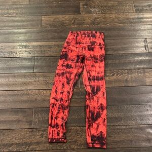 Lululemon align tie dye leggings sz 6